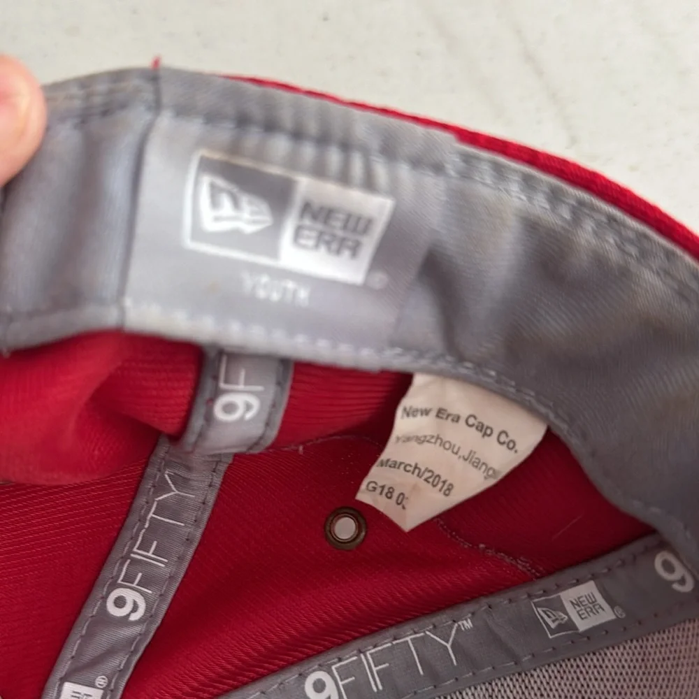 Atlanta Falcons New Era flat brim hat (youth)